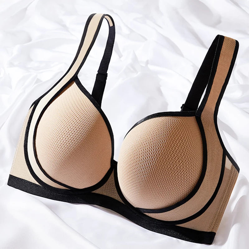 Jasmine Mesh Full Cup Push-Up Bra